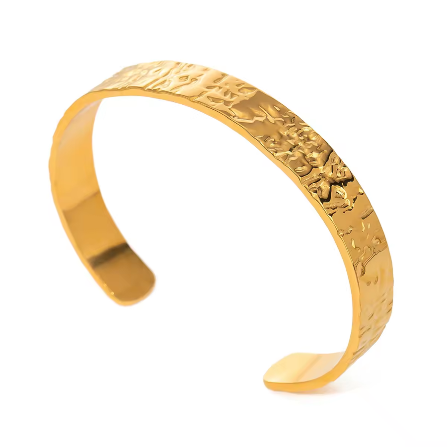 Ryleigh Gold Cuff Bangle