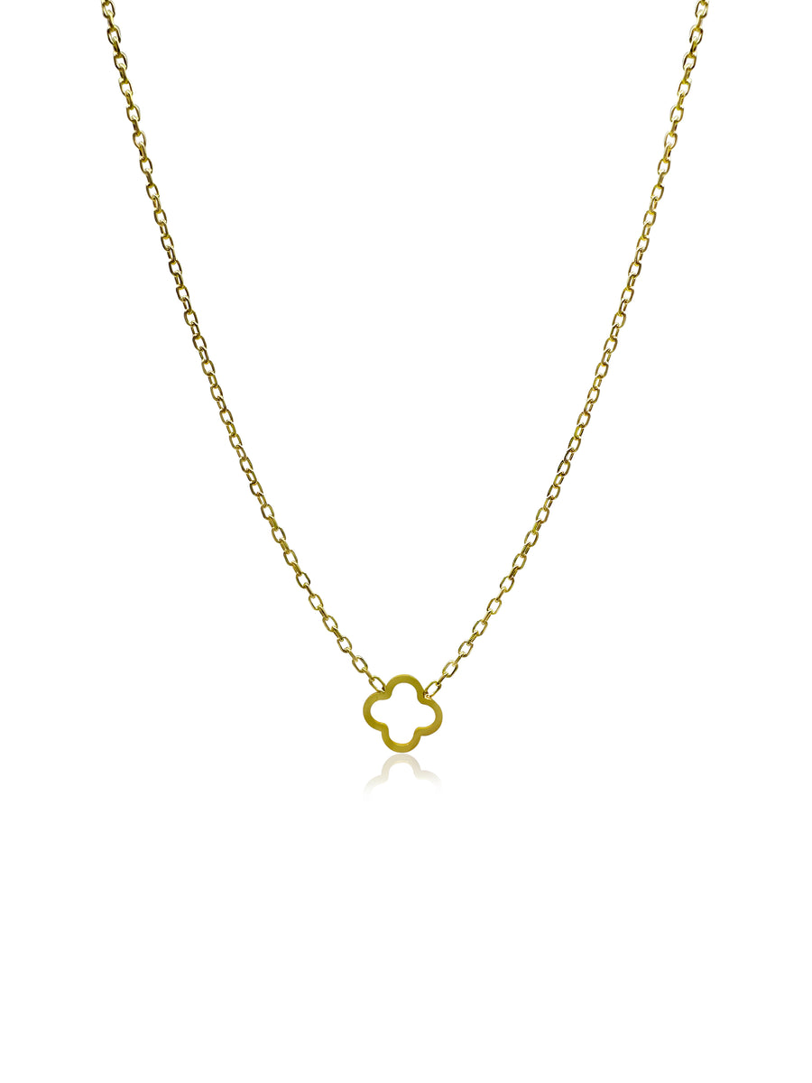 Clover Gold Necklace