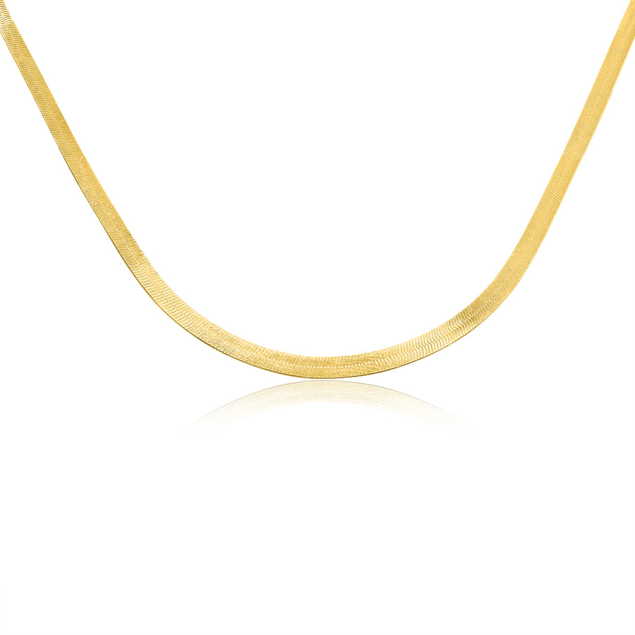 Snake Chain Gold Necklace