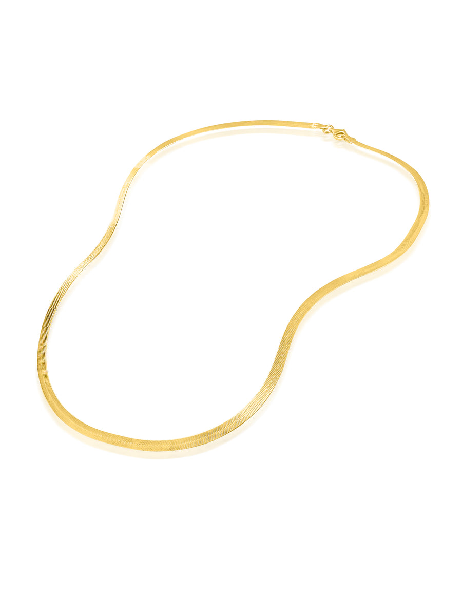 Snake Chain Gold Necklace