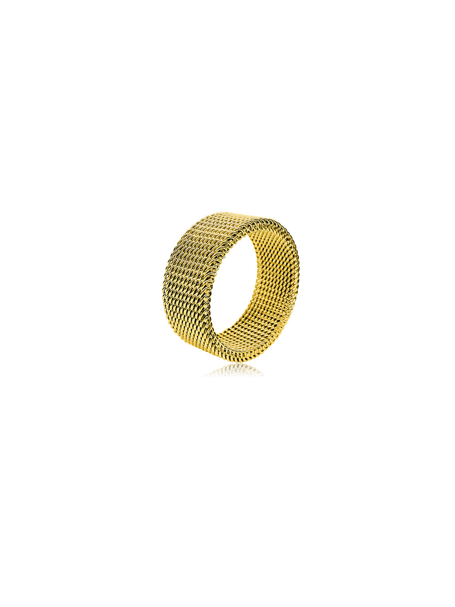 Woven Gold Ring