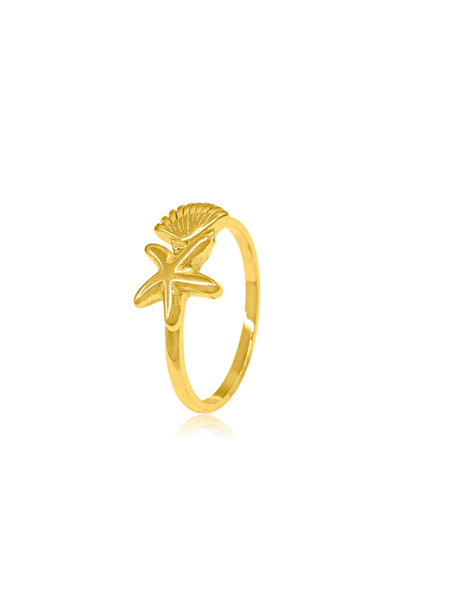 Ocean Gold Ring