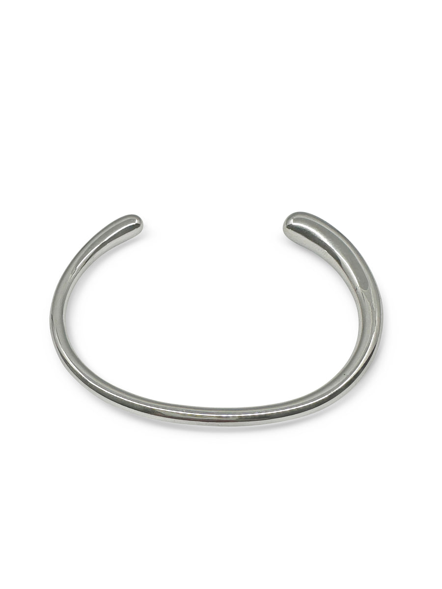 Asenath Silver Cuff Bangle