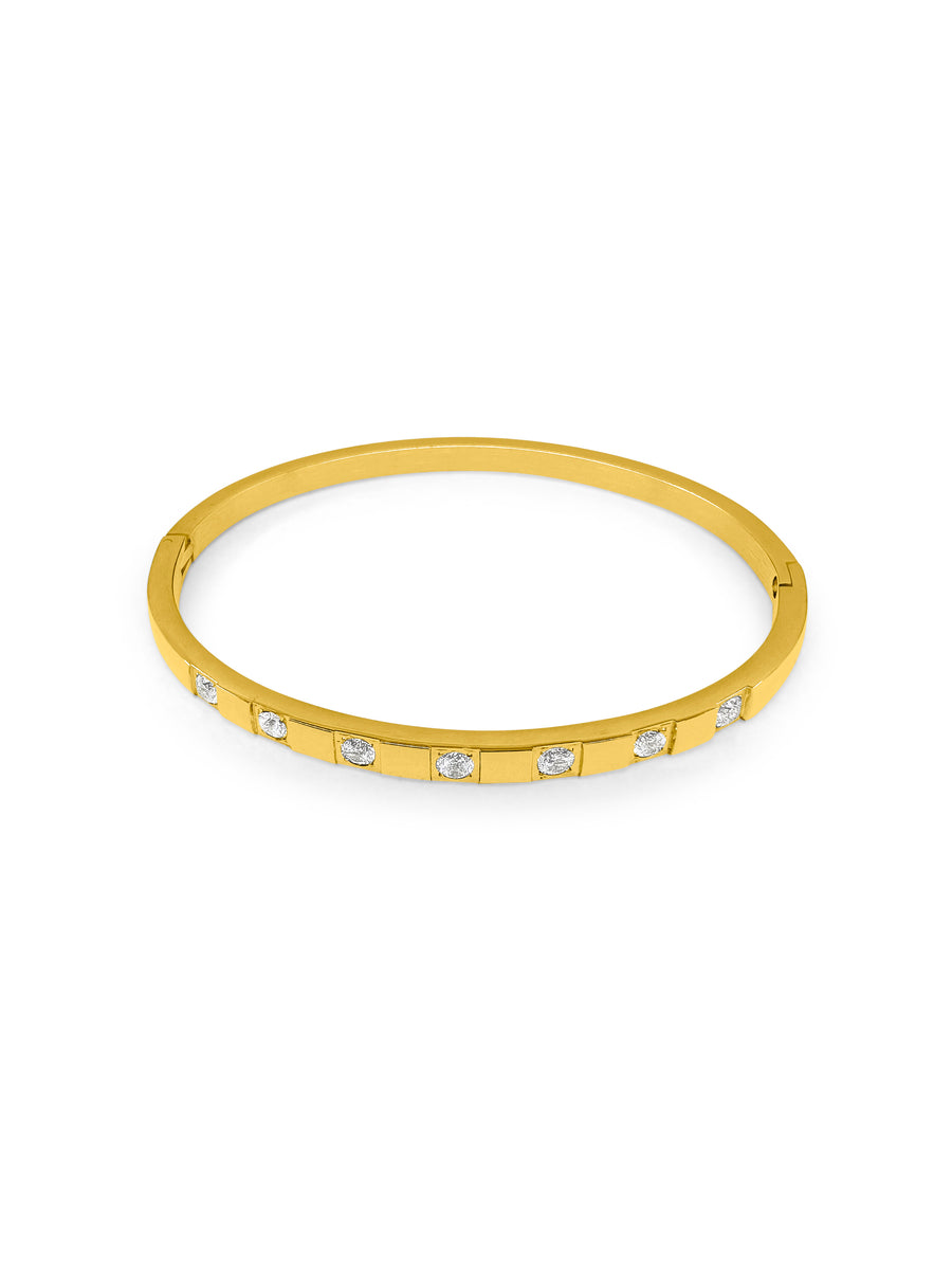 Romina Gold Bangle