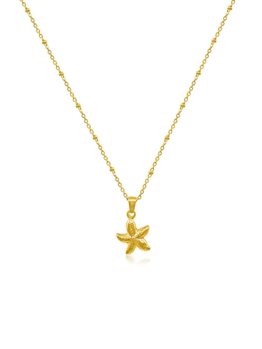 Starfish Gold Necklace