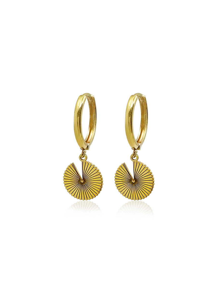 Mira golden outlet creol earring